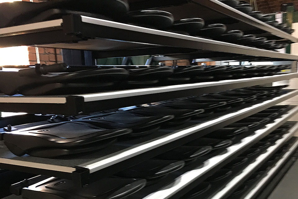 Iron Works Retractable Seating 1